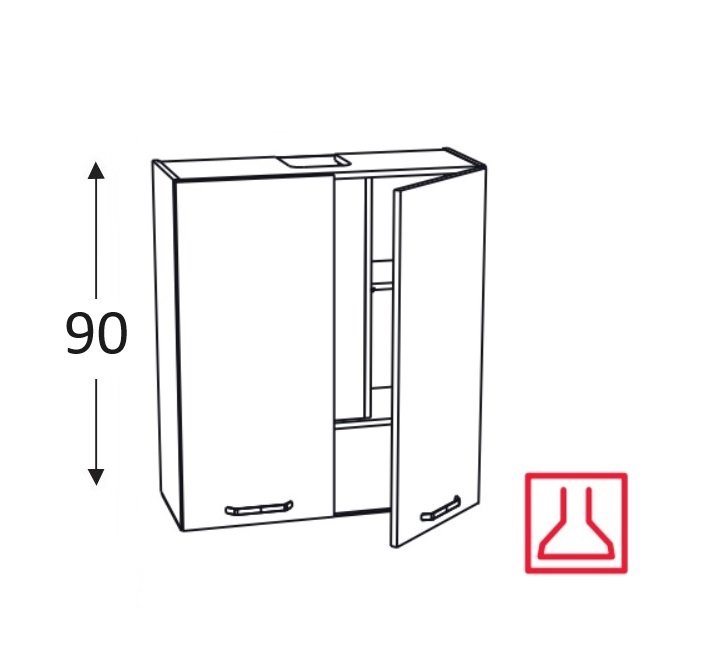 Õhupuhastikapp Kammono F WP8C80/90