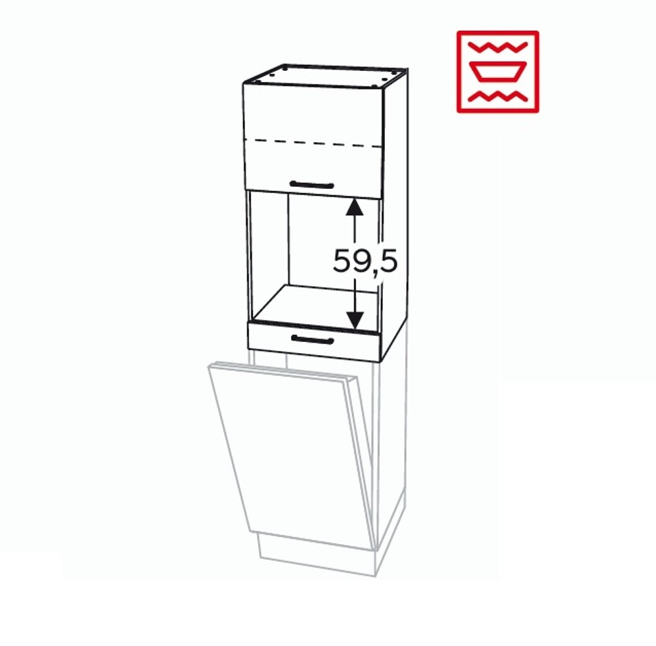 Kapp Kammono F NWPD60.1SS/61 (118,4 cm)