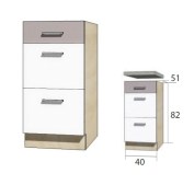Põrandakapp Global GLO-8D (40)