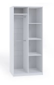 Riidekapp Bono BO-22 seest