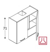 Õhupuhastikapp Kammono F BWP8C80/71 (sügav)