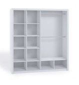 Riidekapp Bono 220 seest
