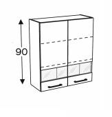 Seinakapp Kammono K2 BWW80/90 (sügav)