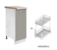 Cargokapp Creativa CRE-26D (30) läikiv hall