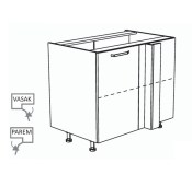 Nurgakapp Kammono F DPRP 115/65, uks avaneb paremale