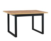 Pikendatav söögilaud Ikon 3M (80/140), must/wotan