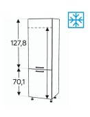 Kõrge kapp Kammono KC2 SL75/71 (199 cm)