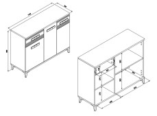 Kummut Snobi SB3 joonis