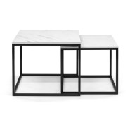 Diivanilaua komplekt Veroli VR-06 (valge marmor)