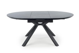 Pikendatav söögilaud Vertigo, must marmor (130/180)
