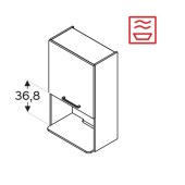 Seinakapp Kammono K2 WOM60/90 (mikrolaineahjule)