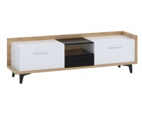 Tv-alus Box-09 (tamm sonoma/valge/must)
