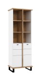 Riiul Cross CRO-15 (tamm burgundia/valge)