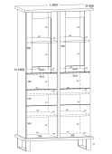 Vitriinkapp Cross CRO-25 joonis