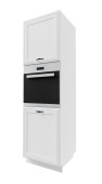 Kõrge kapp Signum D14 RU/2D (white/white)