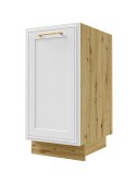 Põrandakapp Signum D1D 40 (white/artisan)