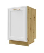 Põrandakapp Signum D1D 50 (white/artisan)