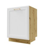 Põrandakapp Signum D1D 60 (white/artisan)