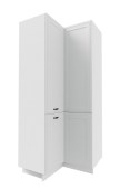 Kõrge kapp (nurgakapp) Signum D24N-207 (white/white)