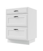 Põrandakapp Signum D3 M/R/A 50 (white/white)