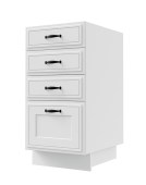 Põrandakapp Signum D4 M/R/A 40 (white/white)
