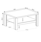 Diivanilaud Livinio L13 joonis