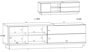 Tv-alus Hybrid HYB-21 joonis