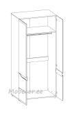 Riidekapp Lionel LI 8