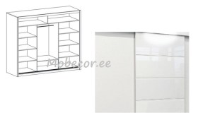 Riidekapp Malibu White