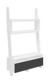 Tv-alus Rack RAC-09 (valge/must kõrgläikega)