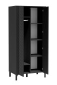 Riidekapp Malumi MM-7  (must/must kalasaba)