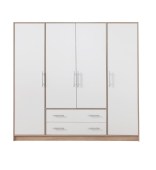 Riidekapp Smart 1 tamm sonoma/valge lux
